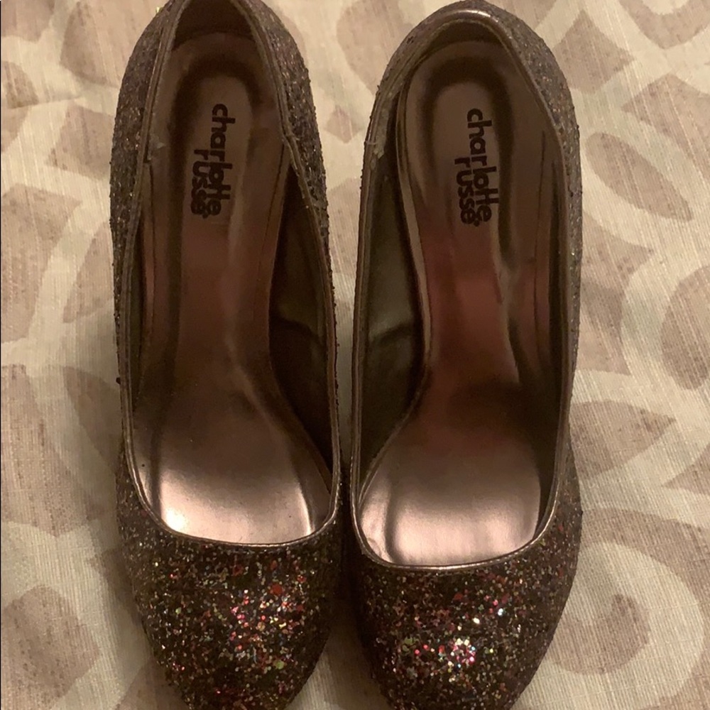 Woman’s high heels